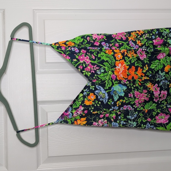 NWT Gretchen Scott Sway And Twirl Midi Dress In English Garden - Picture 5 of 9